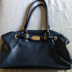 Navy blue Michael Kors tote